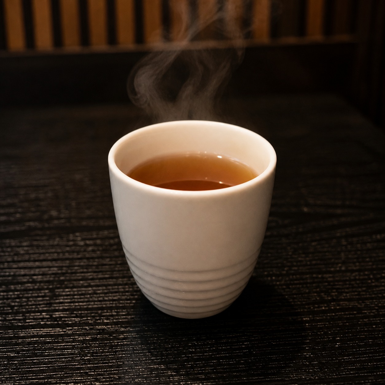 ホットウーロン茶